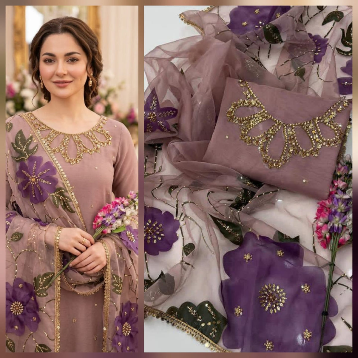 Fancy wedding dress