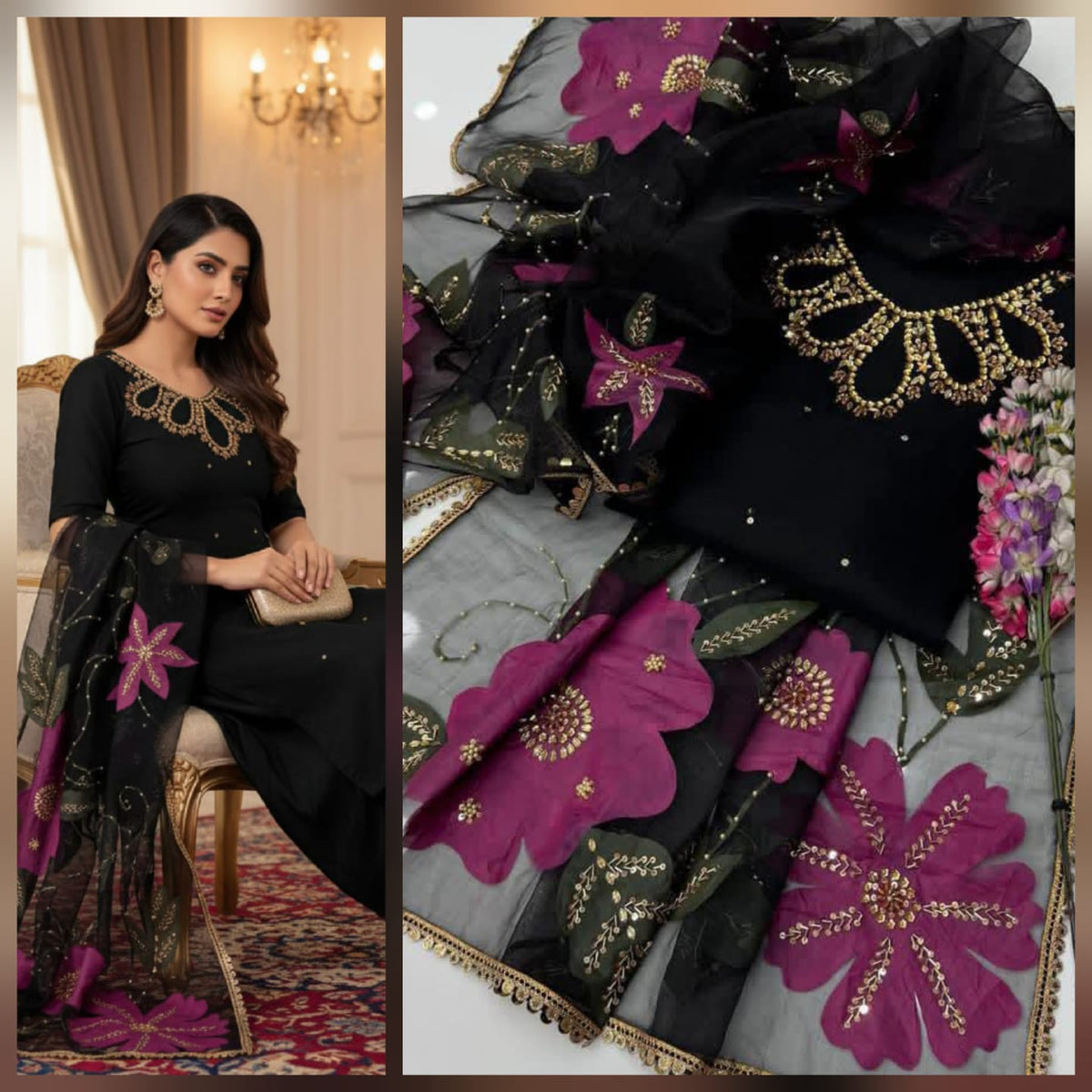 Fancy wedding dress
